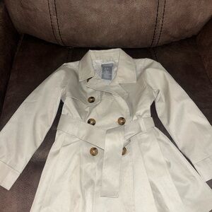 Tahari Kids Cream Pea Coat
